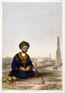 Hyder Khan, guvernören i Ghuznee, skylt 19 från 