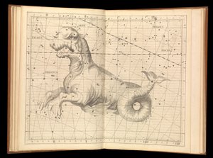Atlas coelestis av James (after) Thornhill