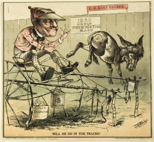 Will He Go i The Traces, från Puck av James A. Wales