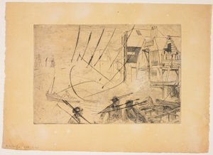 Ein Kai av James Abbott McNeill Whistler
