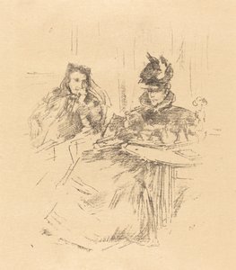 Afternoon Tea, 1897. av James Abbott McNeill Whistler