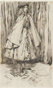 Annie Haden, 1860 (torrnål på papper) av James Abbott McNeill Whistler