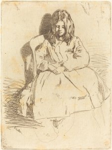 Annie Sittande, 1858. av James Abbott McNeill Whistler
