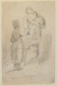 Frisör i Mainz, 1858. av James Abbott McNeill Whistler