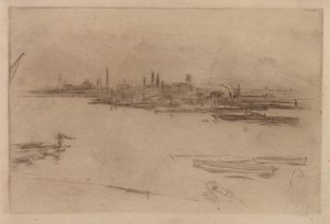 Battersea Morn, 1875. av James Abbott McNeill Whistler