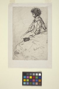 Bibi Lalouette (etsning) av James Abbott McNeill Whistler