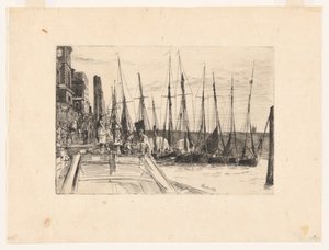 Billingsgate av James Abbott McNeill Whistler