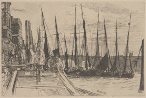 Billingsgate av James Abbott McNeill Whistler