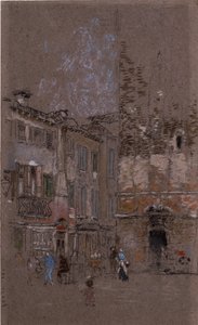 Campanile Santa Margherita, 1879-80 av James Abbott McNeill Whistler