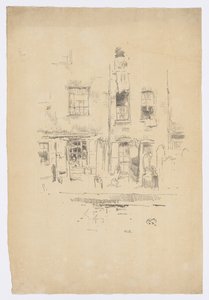 Kyrkogård av James Abbott McNeill Whistler