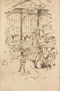 Clothes Exchange, No.II, c. 18861888. av James Abbott McNeill Whistler