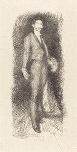 Greve Robert de Montesquiou, nr 2, 1894. av James Abbott McNeill Whistler
