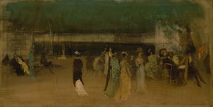 Cremorne Gardens, nr 2, ca. 1870-80. av James Abbott McNeill Whistler