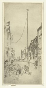 De masten Masten Venedig: Tolv etsningar (serietitel) av James Abbott McNeill Whistler