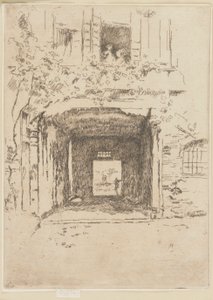Dörröppning och Vine, 1879-1880. av James Abbott McNeill Whistler