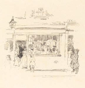 Drury Lane Rags, 1888. av James Abbott McNeill Whistler