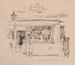 Drury Lane Rags, 1888. av James Abbott McNeill Whistler
