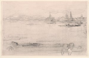 Tidig morgon, 1898. av James Abbott McNeill Whistler