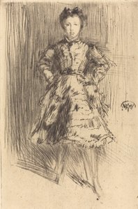 Elinor Leyland, 1873. av James Abbott McNeill Whistler