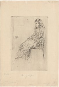 Fanny Leyland, 1873. av James Abbott McNeill Whistler