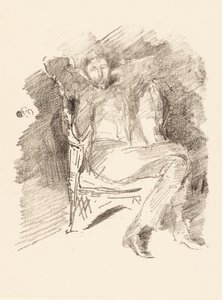 Eldsken: Joseph Pennell nr 1 av James Abbott McNeill Whistler