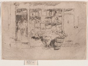 Frukt affär. av James Abbott McNeill Whistler