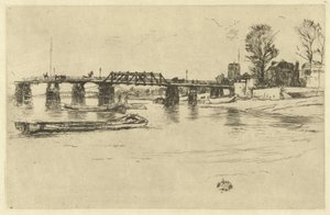 Fulham av James Abbott McNeill Whistler