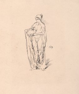 Flicka med skål, 1895. av James Abbott McNeill Whistler