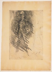 Irving als Philipp von Spanien, Nr. 2 av James Abbott McNeill Whistler