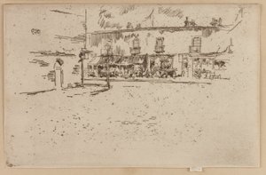 Jubilee Place, Chelsea, 1887. av James Abbott McNeill Whistler