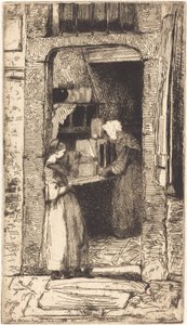 Senapssäljaren, 1858. av James Abbott McNeill Whistler