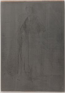 La Mere Gerard. En av de tolv etsningarna från naturen, 1857-1858. av James Abbott McNeill Whistler