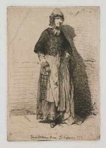 Mor Gérard ur Tolv etsningar efter naturen av James Abbott McNeill Whistler