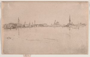 The Health: Dawn, c. 1880. av James Abbott McNeill Whistler
