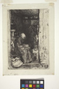 La Vielle Aux Loques (etsning) av James Abbott McNeill Whistler
