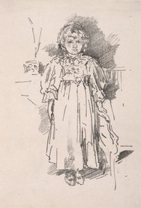 Lilla Evelyn, 1896. av James Abbott McNeill Whistler
