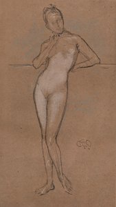 Lilla naken, c1888 av James Abbott McNeill Whistler