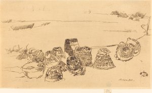 Hummerkrukor, ca. 18801881. av James Abbott McNeill Whistler