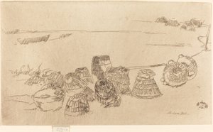 Hummerkrukor, ca. 18801881. av James Abbott McNeill Whistler