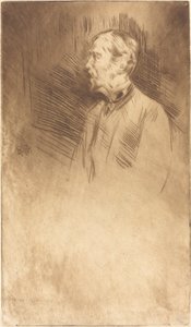 Lord Wolseley, ca. 1877. av James Abbott McNeill Whistler