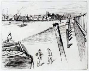 Millbank av James Abbott McNeill Whistler