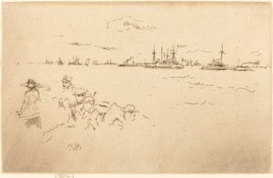 Övervakare, 1887. av James Abbott McNeill Whistler