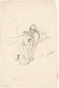 Mor och barn, nr 1, 18911895 tryckt 1904. av James Abbott McNeill Whistler