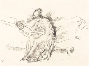 Mor och barn, nr 4, 18911895. av James Abbott McNeill Whistler