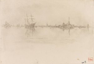 Nocturne, 1879-1880. av James Abbott McNeill Whistler