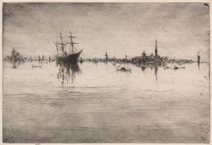 Nocturne, 1879-1880. av James Abbott McNeill Whistler