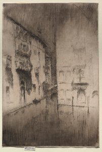 Nocturne: Palaces, 1886. av James Abbott McNeill Whistler
