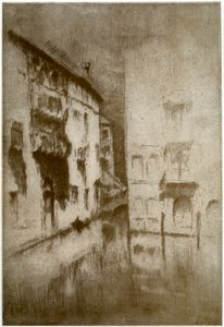 Nocturne: Palaces, c1879 1904. av James Abbott McNeill Whistler