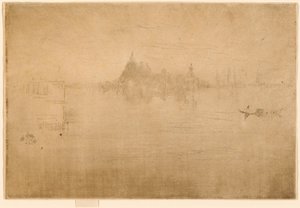 Nocturne: Salute, 18791880. av James Abbott McNeill Whistler