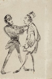 Polisman och medborgare av James Abbott McNeill Whistler